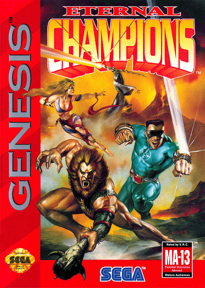 Eternal Champions for Sega Genesis (Loose Cartridge) – photo 3 of 4