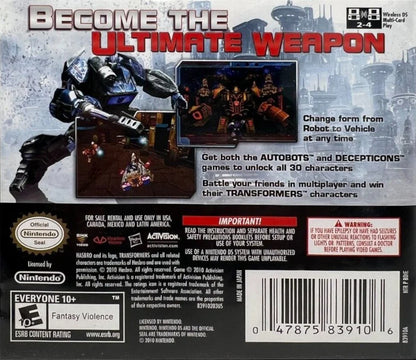 Transformers: War for Cybertron - Autobots for Nintendo DS – photo 4 of 4