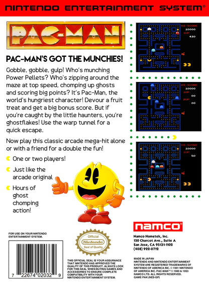 Pac-Man for Nintendo Entertainment System (NES) New Cartridge – photo 4 of 4