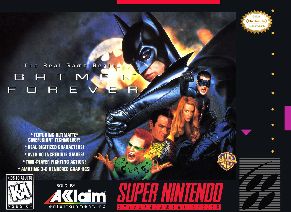Batman Forever for SNES – photo 4 of 5