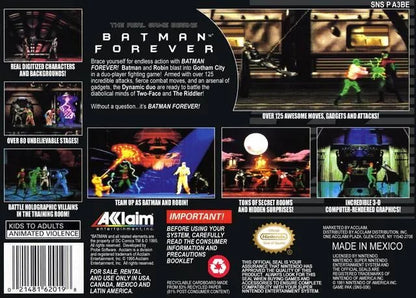 Batman Forever for SNES – photo 5 of 5