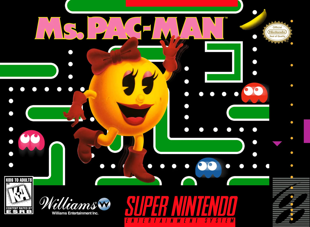Ms. Pac-Man for Super Nintendo SNES Console – photo 3 of 4