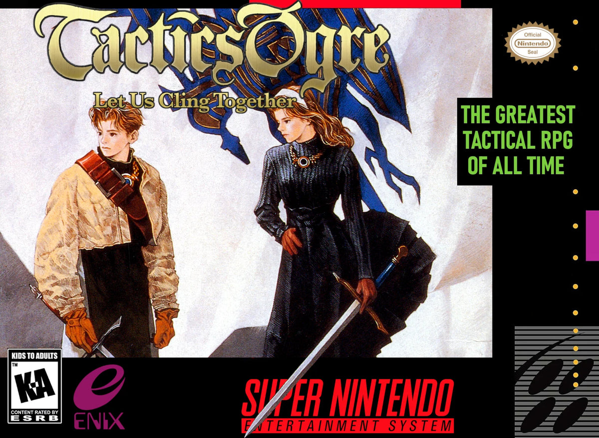 Tactics Ogre SNES Game Cartridge – photo 4 of 5