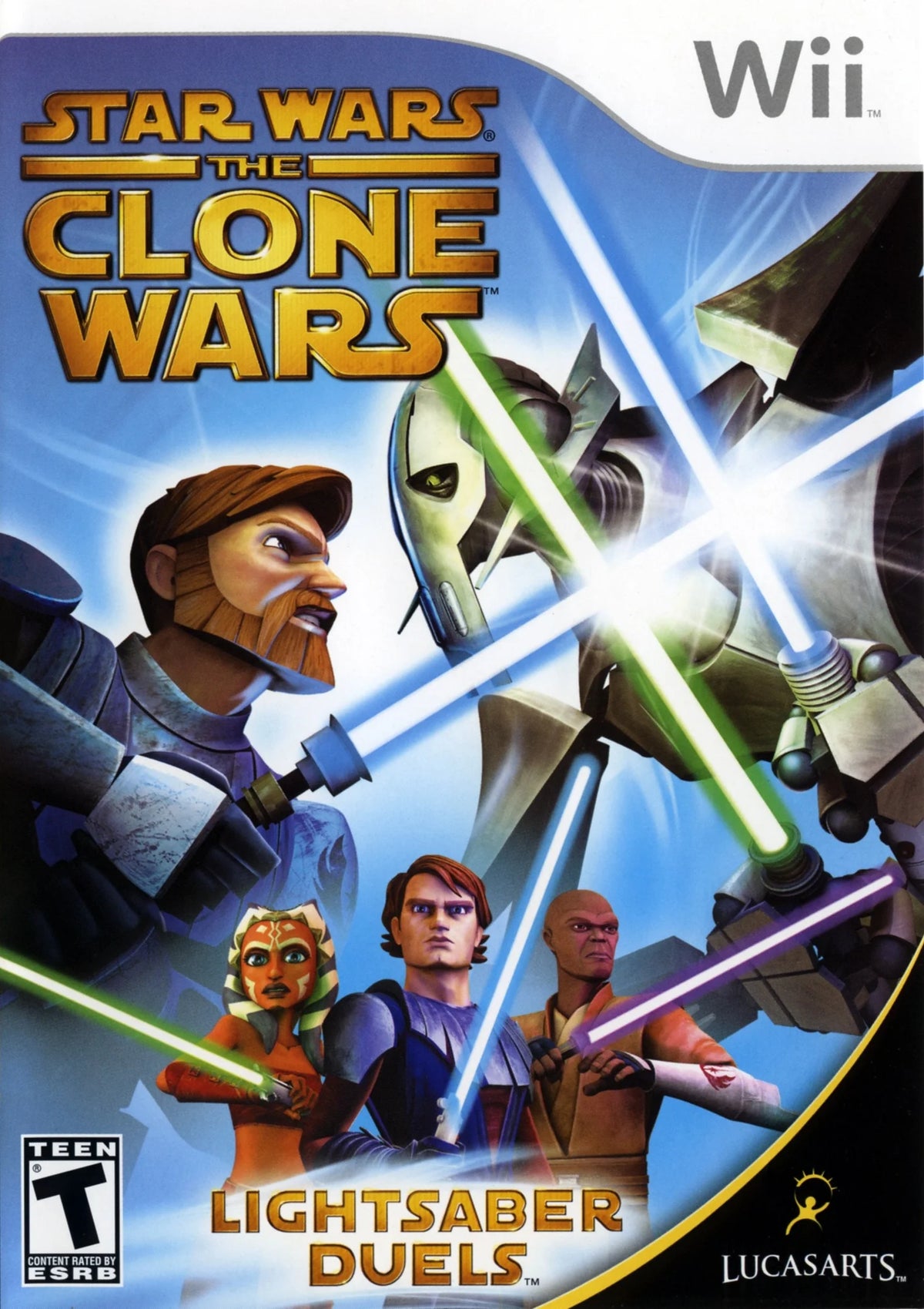Star Wars: The Clone Wars Lightsaber Duels for Nintendo Wii - Like New – photo 3 of 4