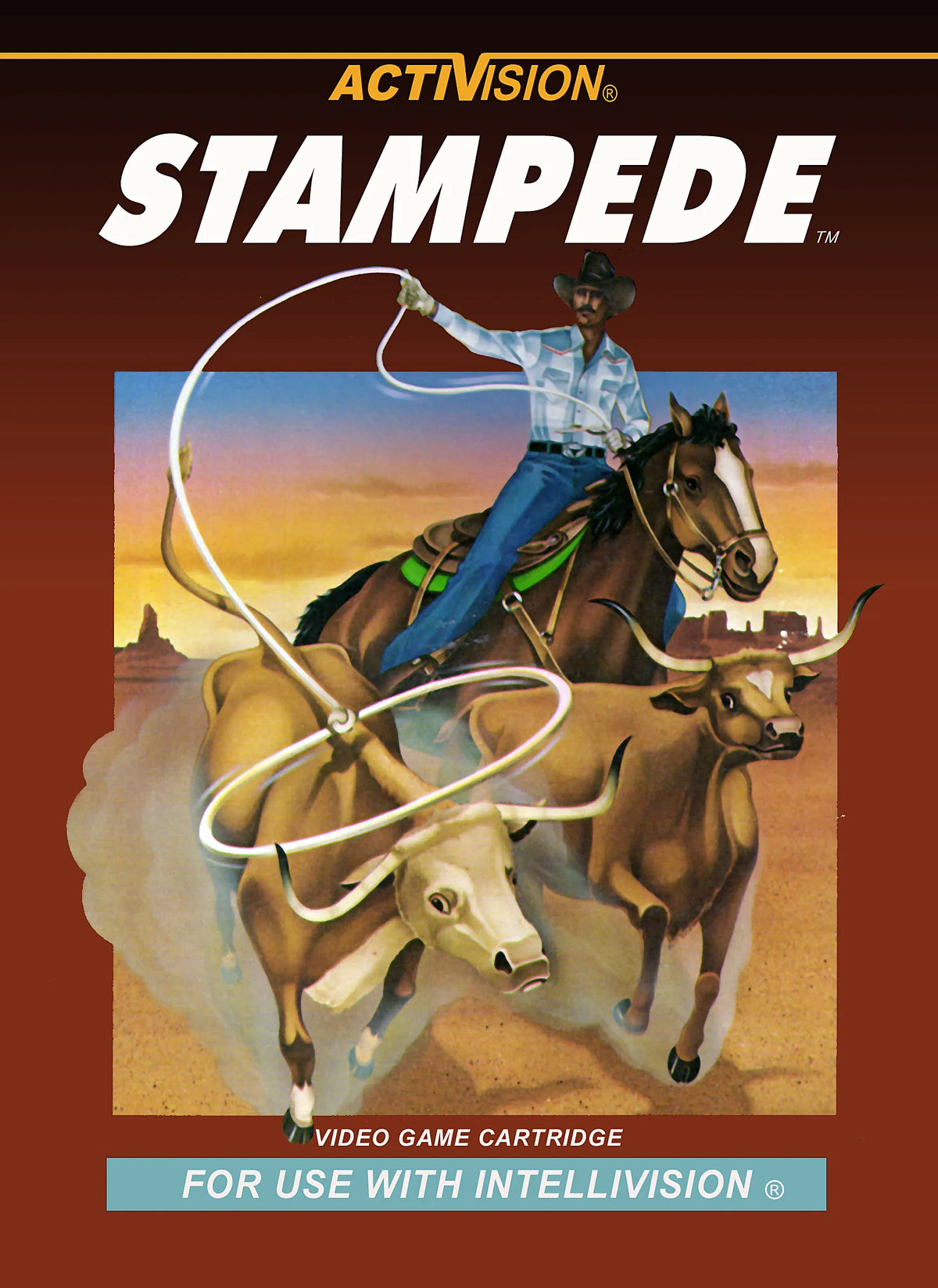 Stampede Atari 2600 Cartridge Only Acceptable Condition – photo 5 of 6