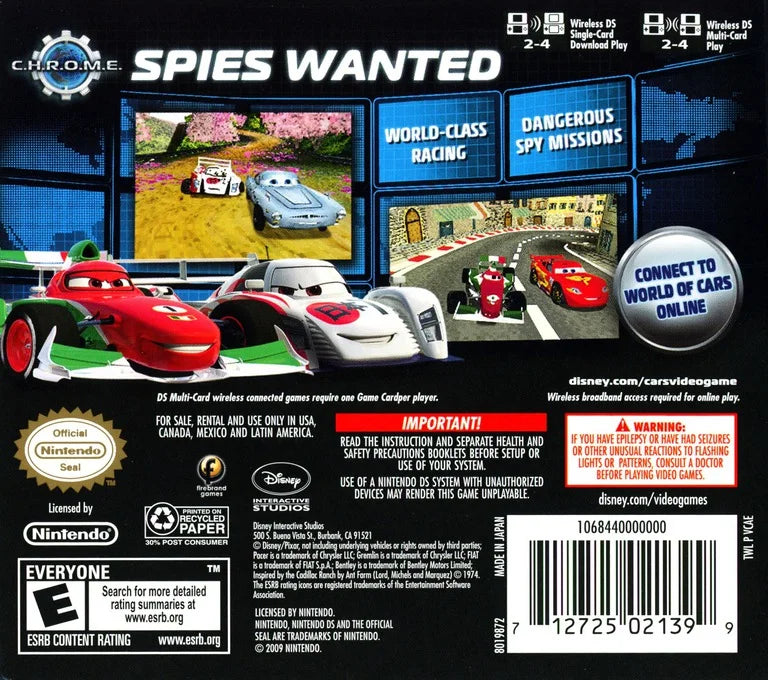Cars 2: The Video Game for Nintendo DS – photo 3 of 3
