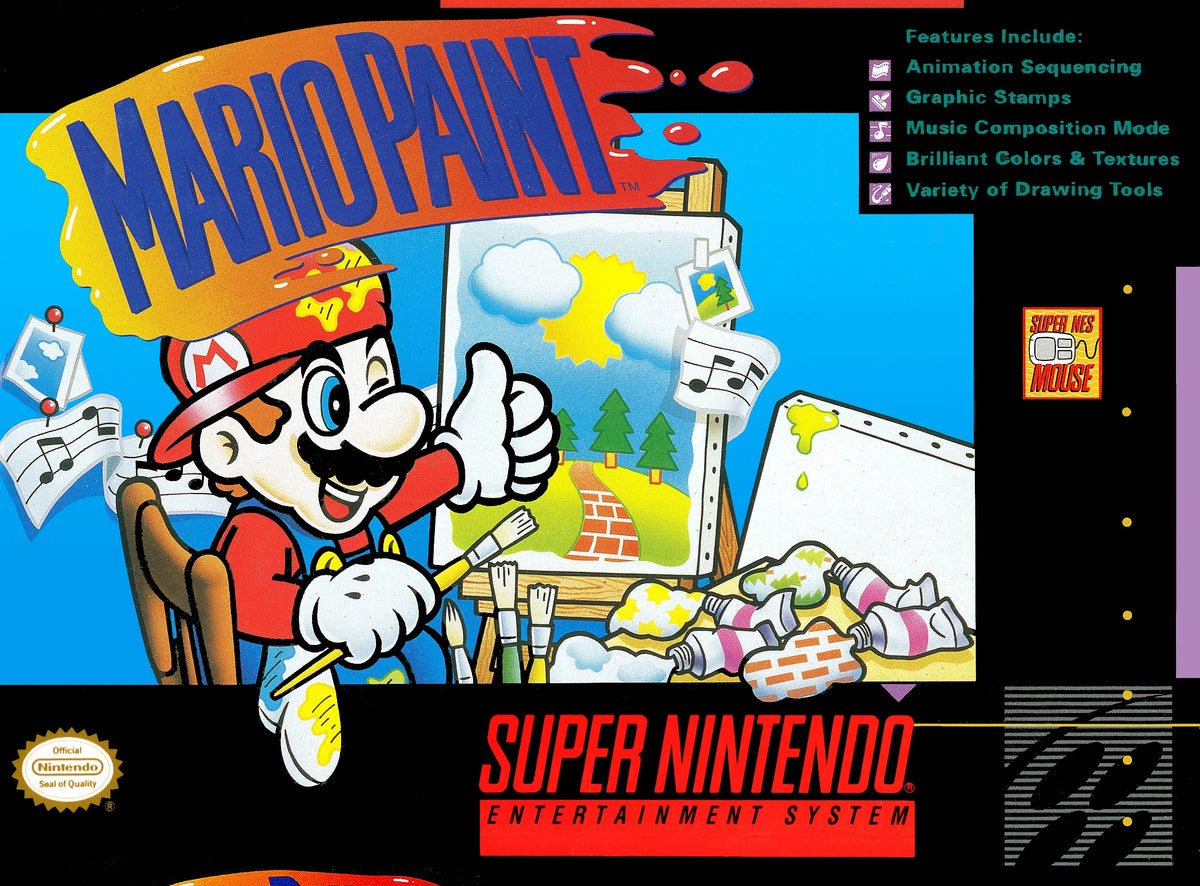 Mario Paint Super Nintendo SNES Cartridge Only – photo 3 of 4