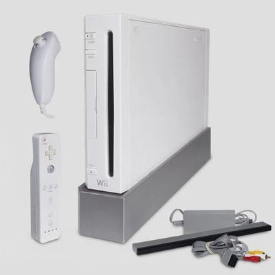 Nintendo Wii Console Black/White - (Model RVL-001) – photo 7 of 8