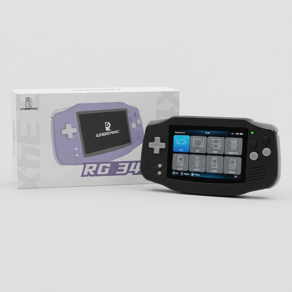 Anbernic RG34XX Handheld Console 3.4-inch HD Screen 5000+ Games – photo 2 of 16